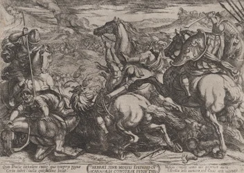 De Israëlieten verslagen door de Kanaänieten voor het ongehoorzaam zijn aan Mozes, ca. 1590-ca. 1610