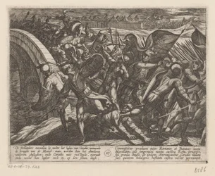 Verrassingsaanval op het Romeinse kamp aan de Moezel