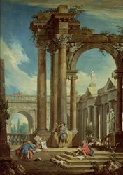 Perspectief Studeren tussen Romeinse Ruïnes