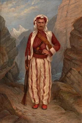 Koerdische man, ca. 1893