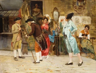 De oude curiositeitenwinkel, 1892