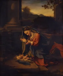 Madonna die het Kind aanbidt, c. 1525
