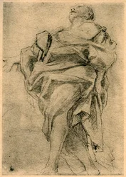 Studie voor de figuur van een apostel, 1913