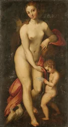 Venus en Cupido