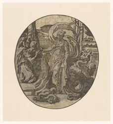 Odysseus op het eiland van Circe