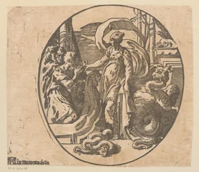 Odysseus op het eiland van Circe