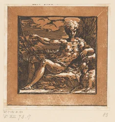 Johannes de Doper in de wildernis