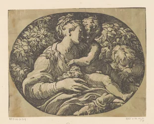 Maria met Kind en Johannes de Doper
