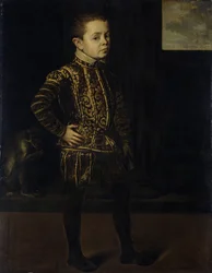 Dutch: Portret van een jongen Portrait of a young prince