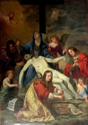 De klaagzang over de dode Christus



















"