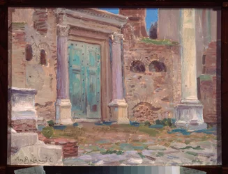 De tempel van Janus in Rome