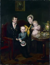 Familieportret, 1837