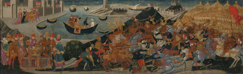 De slag bij Pharsalus en de dood van Pompeius