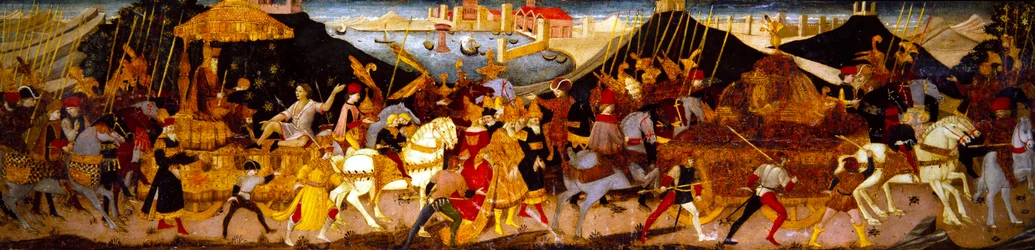 Cassone Paneel, Triomf van Caesar
