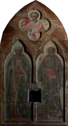 St. Louis van Toulouse en St. Antonius van Padua met St. Stefanus