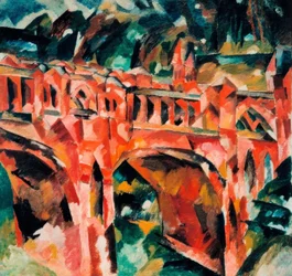 Rode brug in Zarizyno