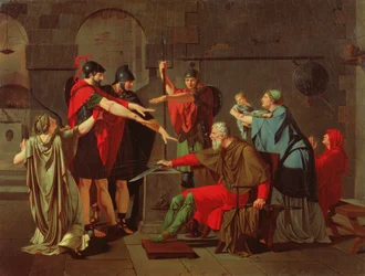 De Eed van de Horatii, 1791