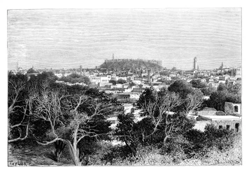 Aleppo, Syrië, 1895