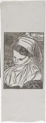 Bretonse Vrouw uit Pont-Aven ca. 1896