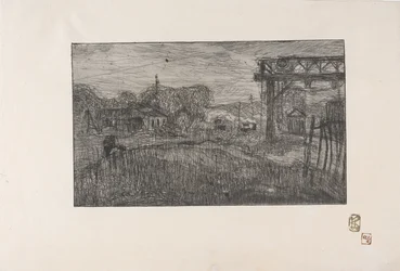 Het Station van Valmondois 1893