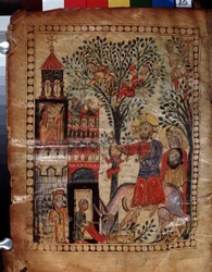 De intocht van Christus in Jeruzalem