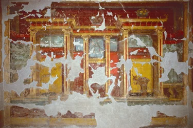 De hal van de Villa Poppaea, Torre Annunziata (vers)