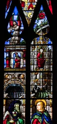 Kathedraal Sainte-Marie, Auch, Gers, 2018 (glas-in-loodraam)