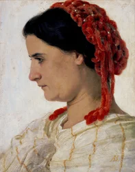 Portret van mevrouw Angela Böcklin