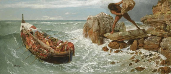 Odysseus en Polyphemus, 1896