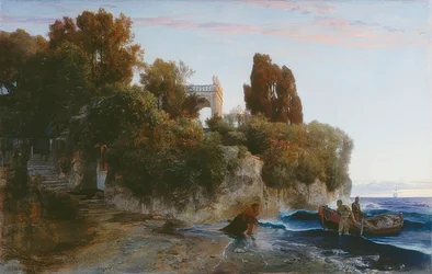 Kasteel aan zee (Moord in het kasteel). 1859