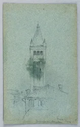 Campanile van St. Barnabas, Venetië