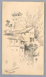 Vanuit ons raam Granada
