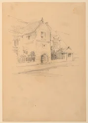 Huis aan een straat