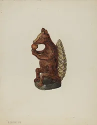 Pa. Duitse Eekhoornfiguur