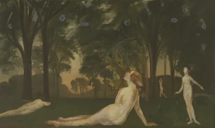 Corridor van de zomer, ca. 1910