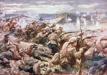 Een heroïsche Russische achterhoedeactie in de grote Poolse terugtocht
