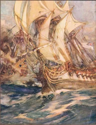 De heldere Medusa, illustratie uit 