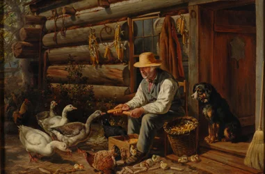 De oude pionier: Oom Dan en zijn huisdieren, 1878