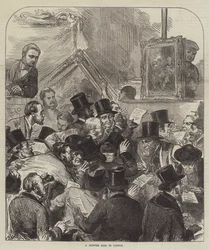 Een Schilderijenverkoop in Londen