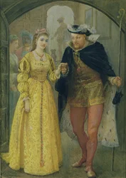 Hendrik VIII en Anna Boleyn