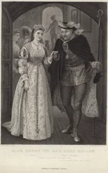 Koning Hendrik VIII en Anne Bullen