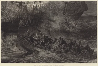 Verlies van de Northfleet, het Afscheid van de Kapitein