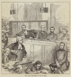 Proces van de Bankvervalsers bij de Old Bailey