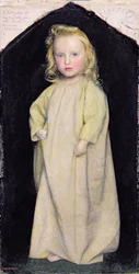 Edward Robert Hughes als kind, ca. 1853-4
