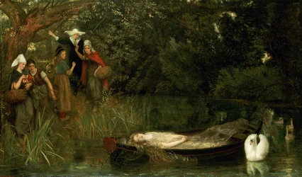 De Dame van Shalott, 1873