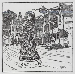 Hans Christian Andersen: Het meisje dat op het brood trapte