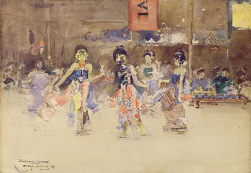 De Javaanse Dansers, 1889