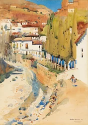 De vallei van de Darro, 1893