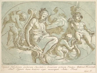 Venus Omringd door Putti, ca. 1735