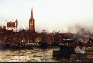 Trinity vanaf de rivier, 1880